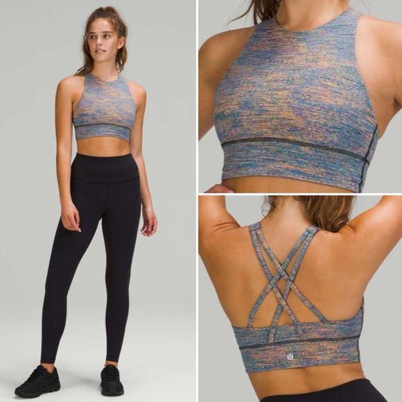Lululemon High Neck Energy Bra *Long Line - Picture 2 of 5